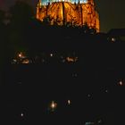 die Kathedrale bei Nacht