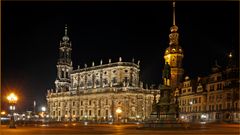 Die Kathedrale Dresden und der Hausmannsturm