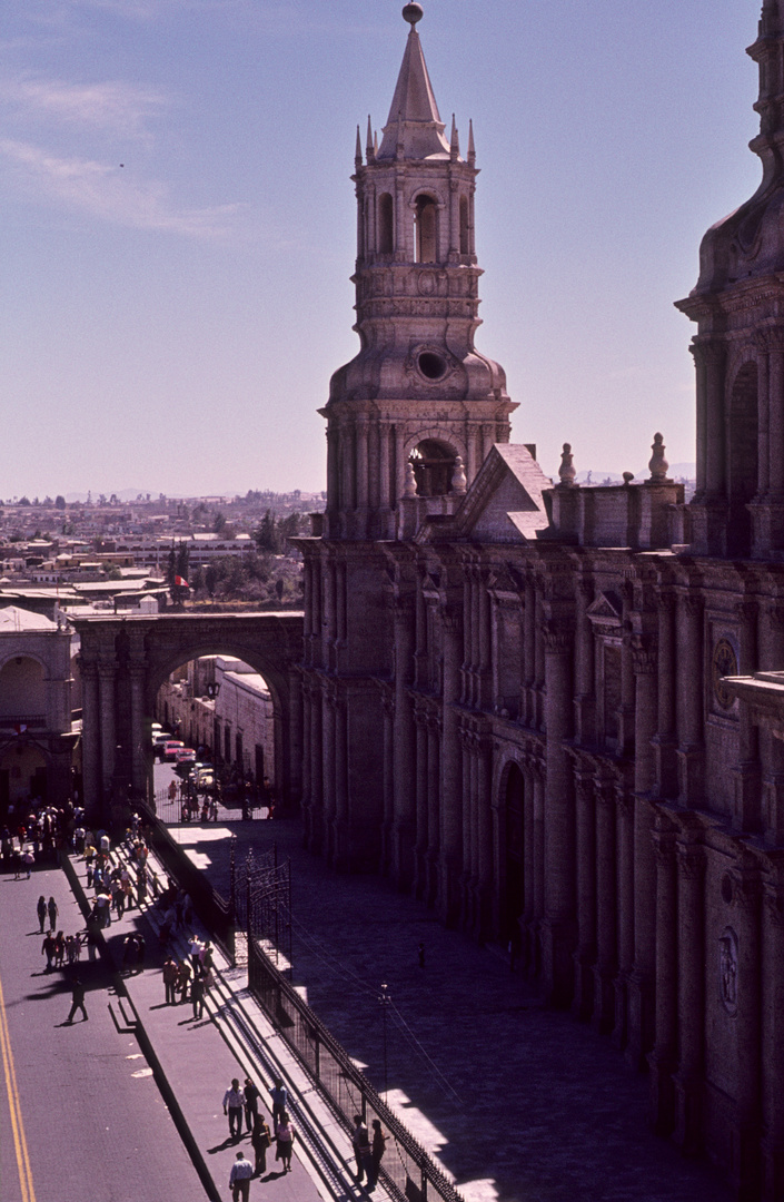 Die Kathedrale in Arequipa