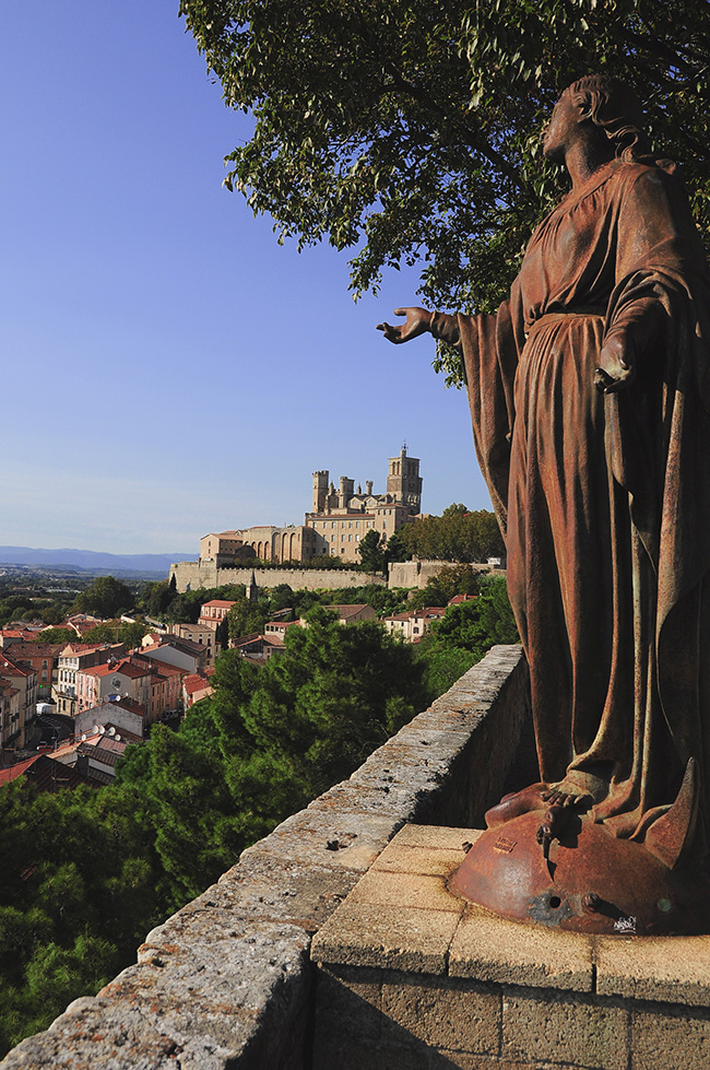 Die Kathedrale in Beziers.