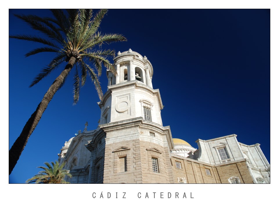 Die Kathedrale in Cádiz