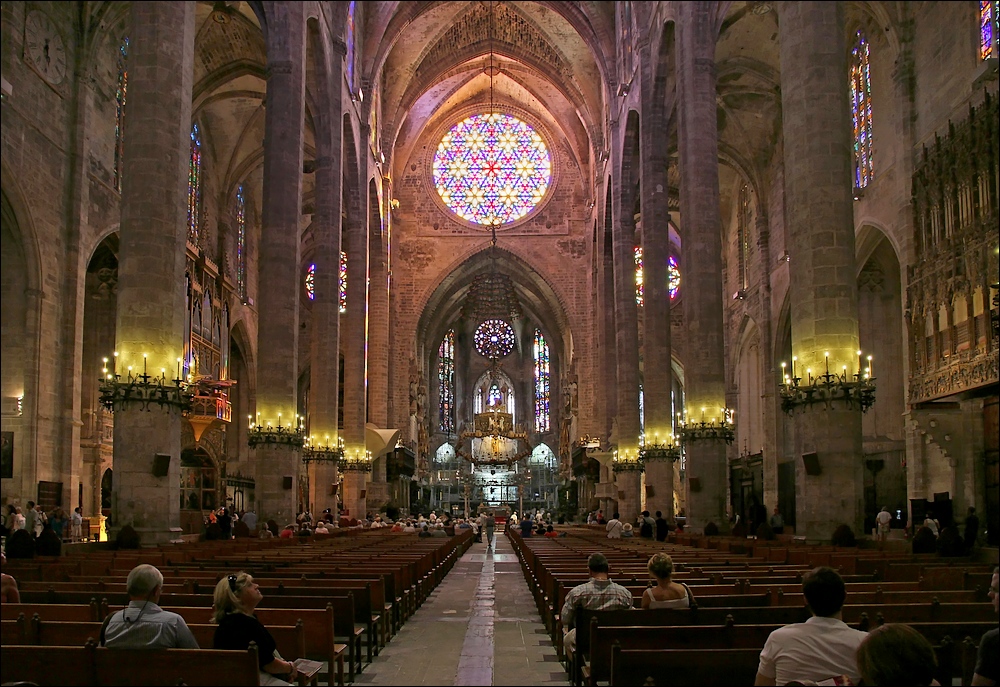 Die Kathedrale "La Seu" in Palma de Mallorca