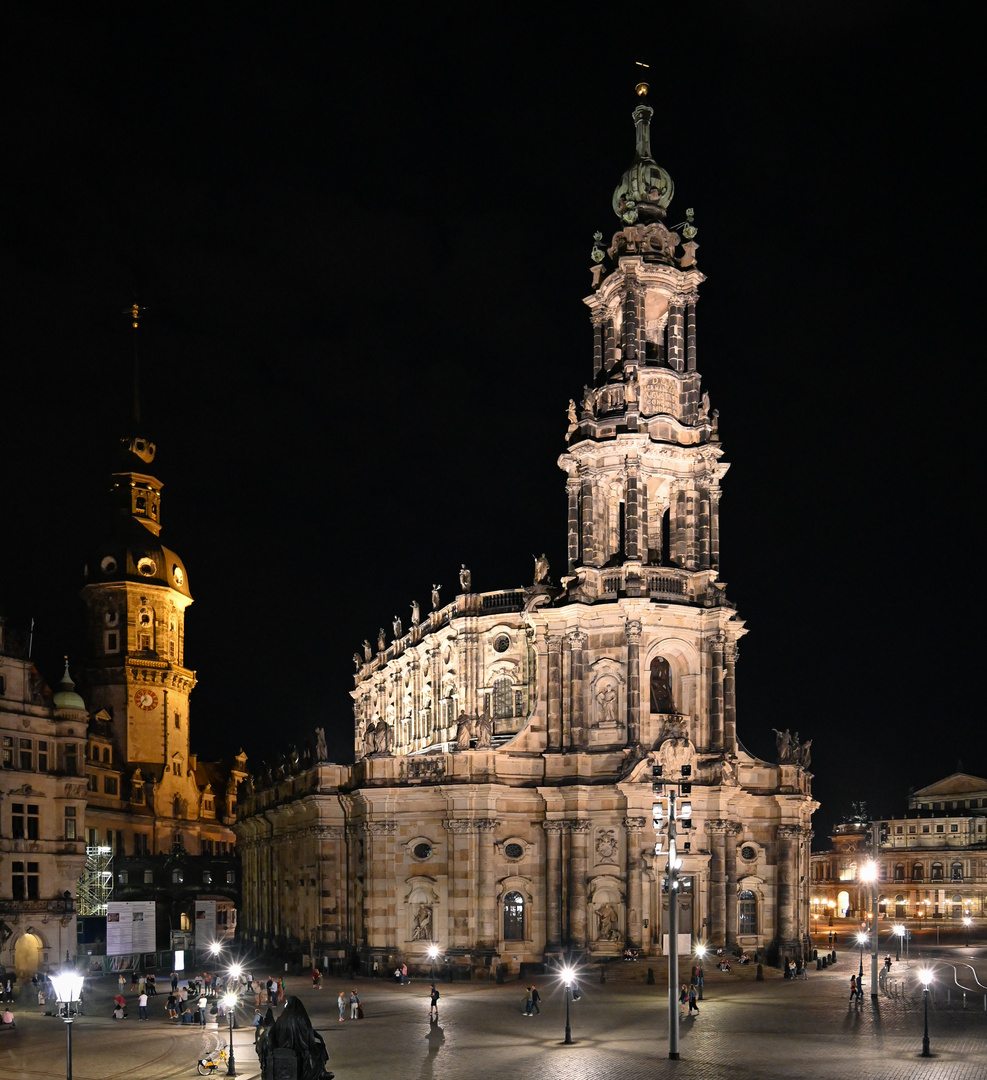 Die Kathedrale Sanctissimae Trinitatis in Dresden