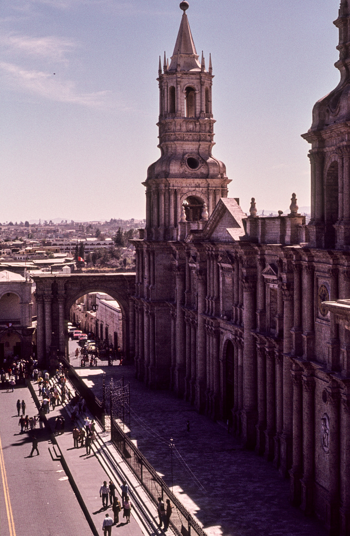 Die Kathedrale von Arequipa