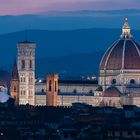 Die Kathedrale von Florenz zur blauen Stunde