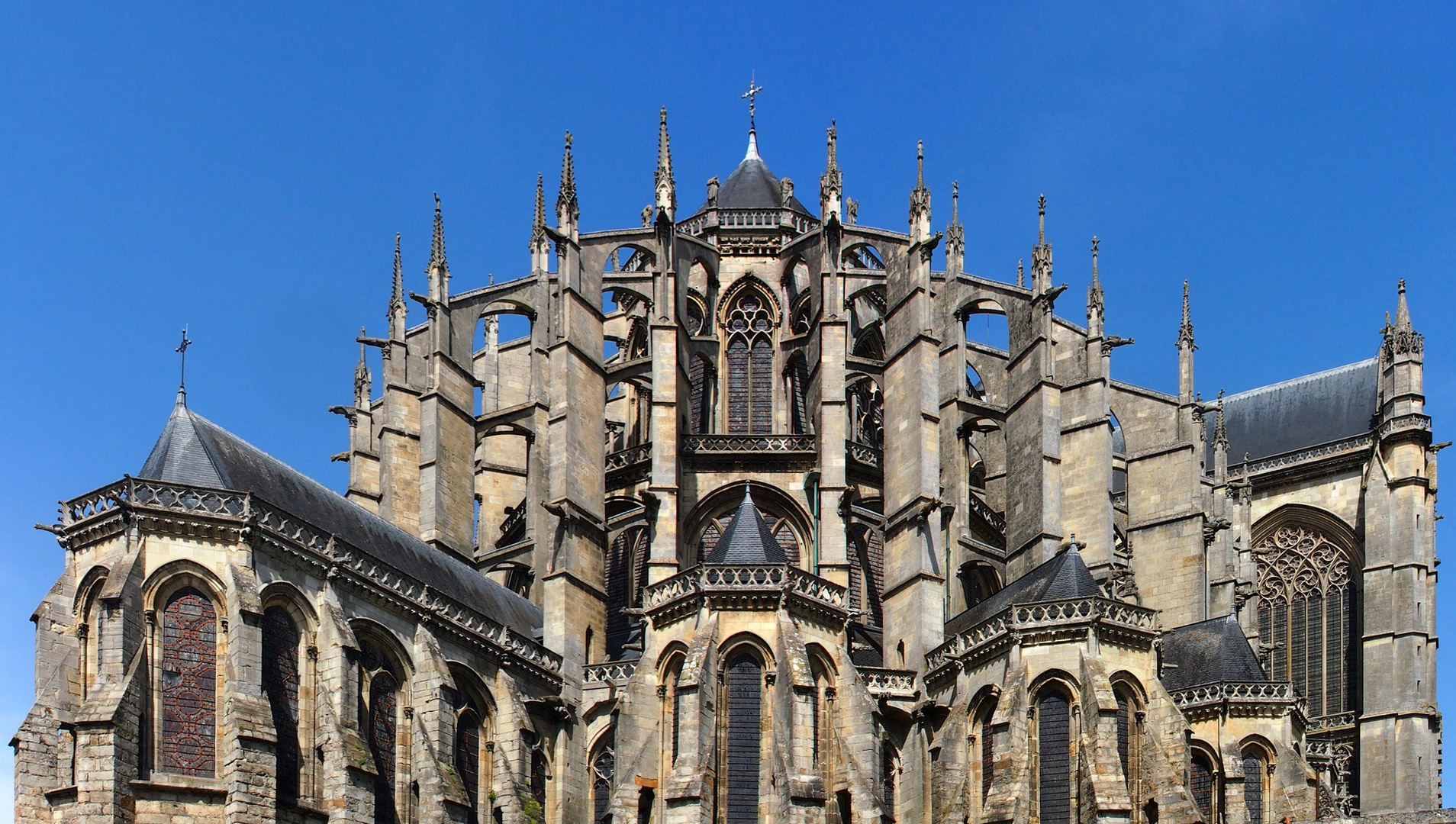 Die Kathedrale von Le Mans