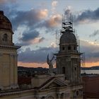 die Kathedrale von Santiago de Cuba vor Sonnenaufgang