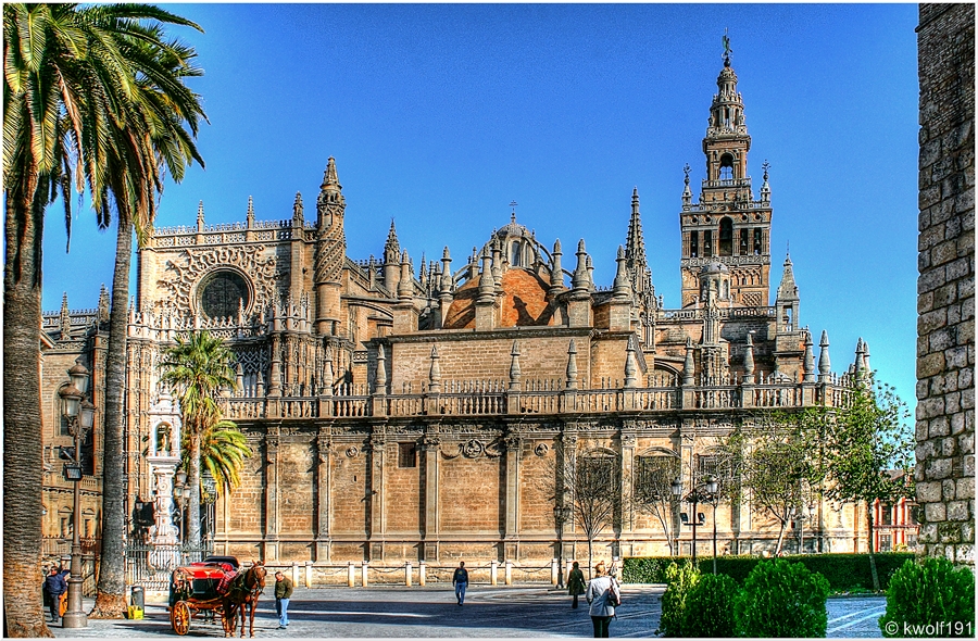 Die Kathedrale von Sevilla