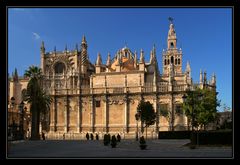 Die Kathedrale von Sevilla....