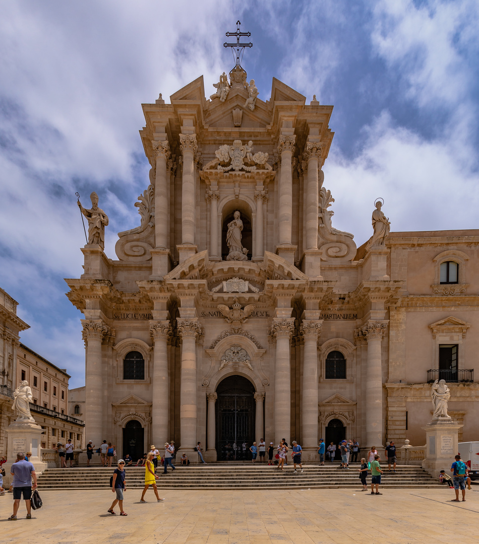 Die Kathedrale von Syrakus 