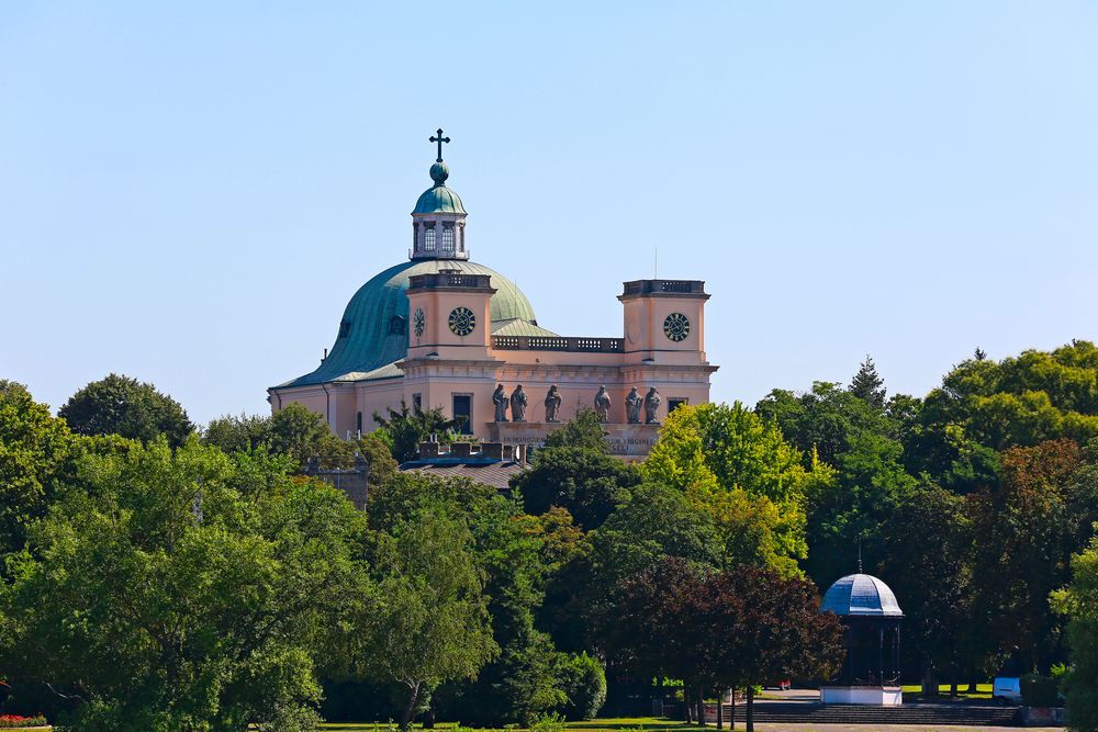 Die Kathedrale von Vác