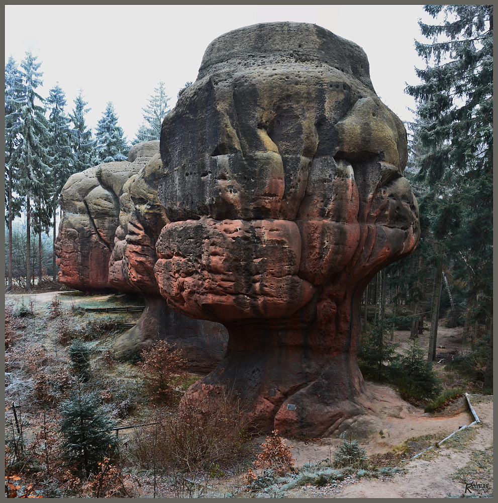 Die Kelchsteine bei Oybin - Zittauer Gebirge (2)