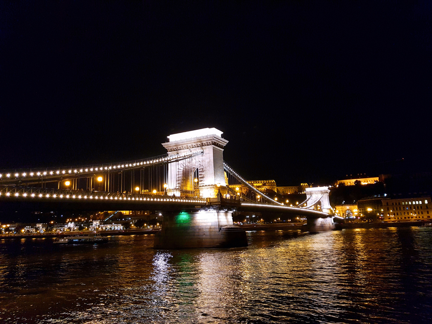 Die Kettenbrücke in Budapest