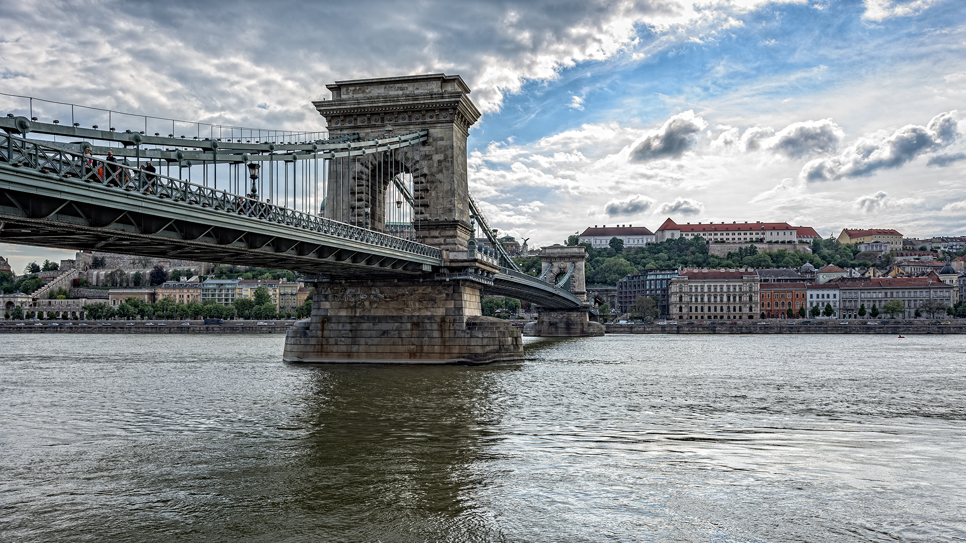 die Kettenbrücke von Budapest