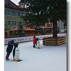 Die Kids haben ihren Winterspaß