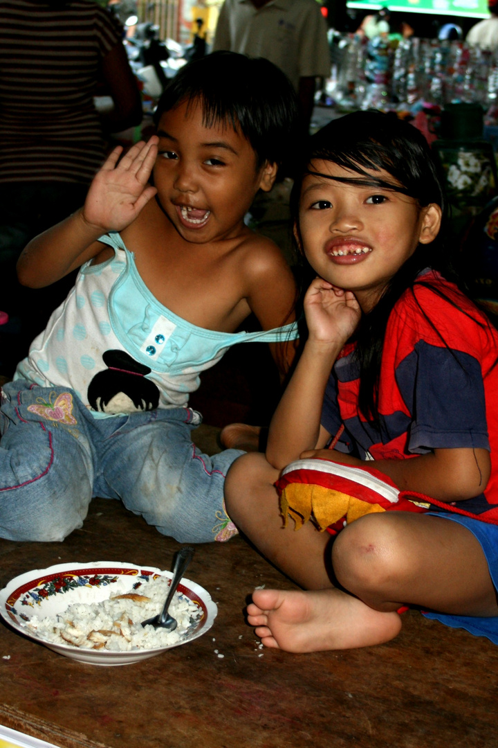 Die Kinder der Marktfrauen - Gesehen auf Bali