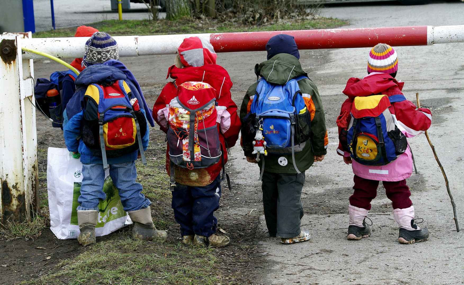 ...die Kinder vom Waldkindergarten