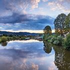 Die Kinzig bei Gengenbach am Abend (Panorama)