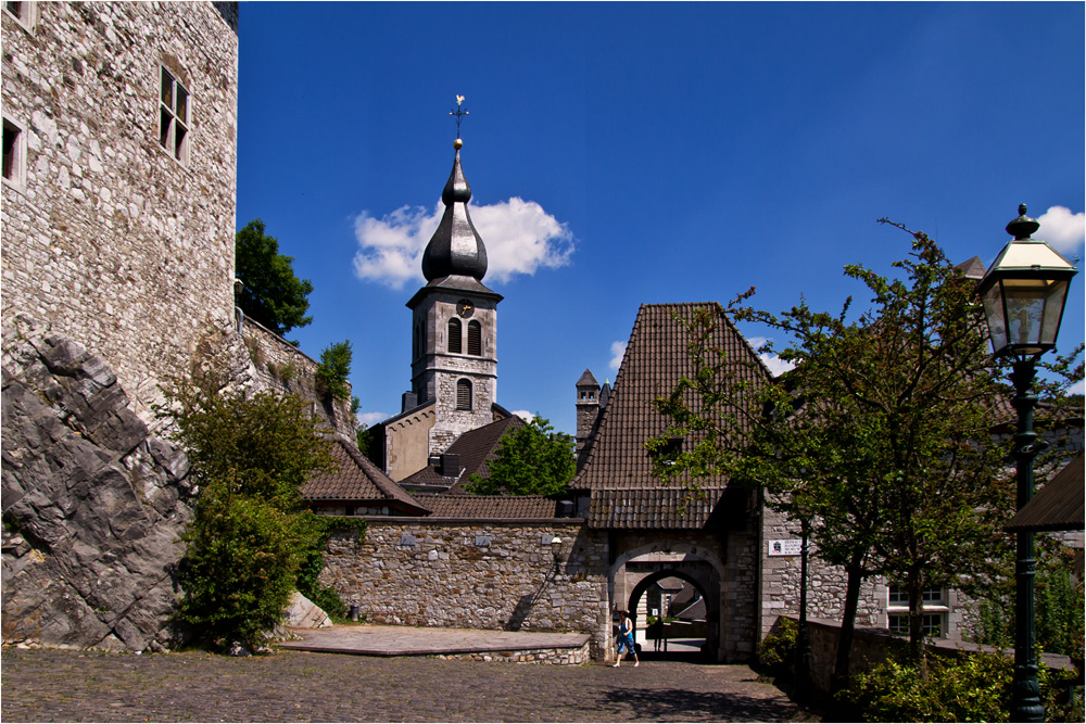 Die Kirche an der Burg Stolberg