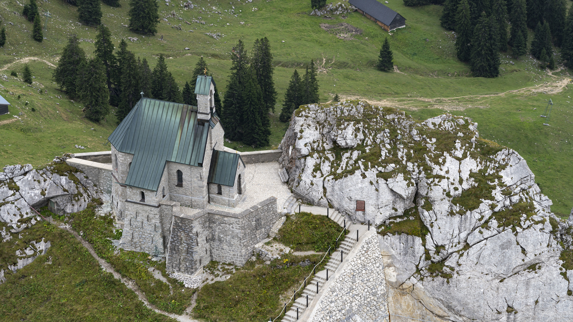 Die Kirche auf dem Wendelstein