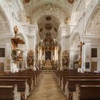 Die Kirche der ehemaligen Benediktinerabtei Holzen (Bayern)