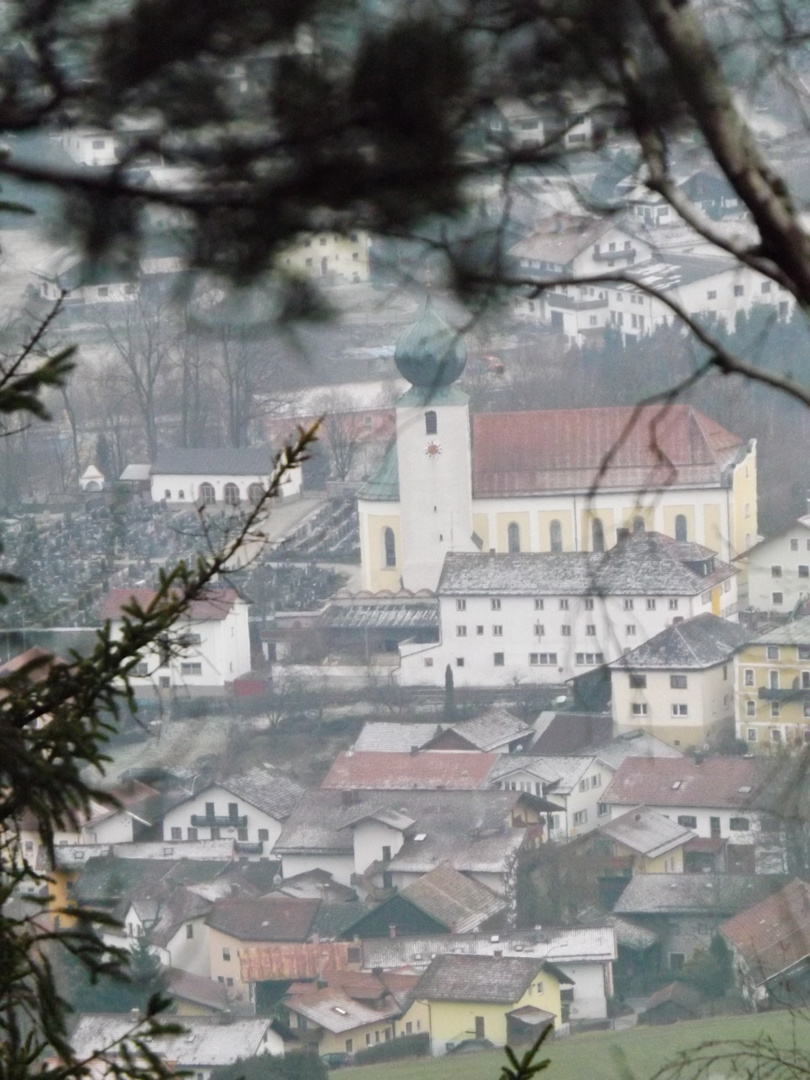 Die Kirche der Marktgemeinde Lam