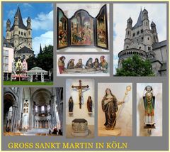 Die Kirche Gross Sankt Martin in Köln