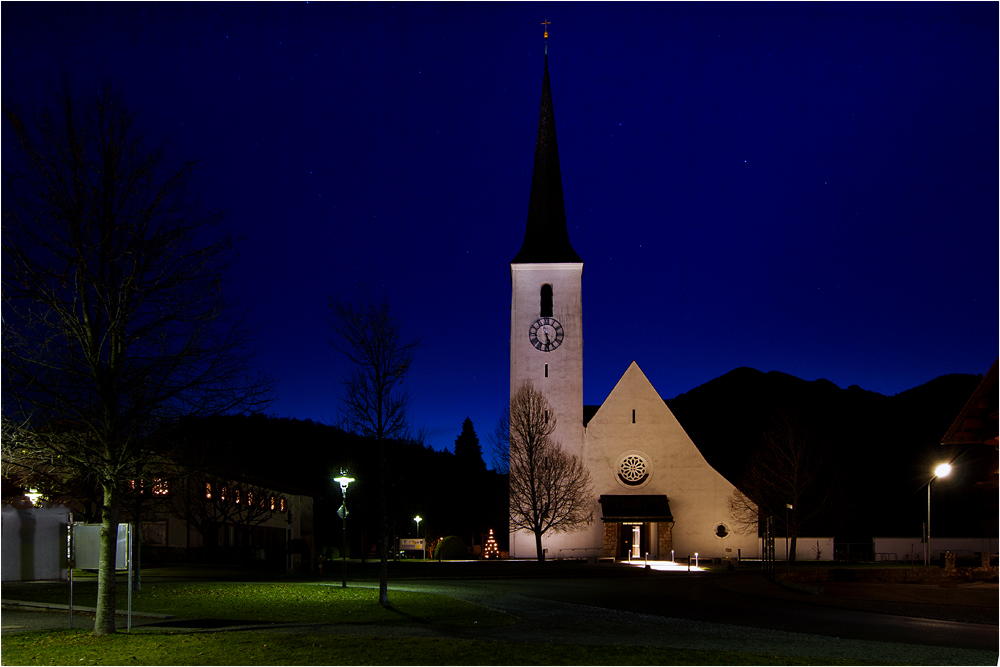 Die Kirche Heiligen Blut von Marquartstein