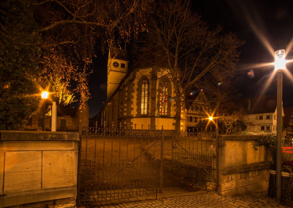 Die Kirche im Dorf