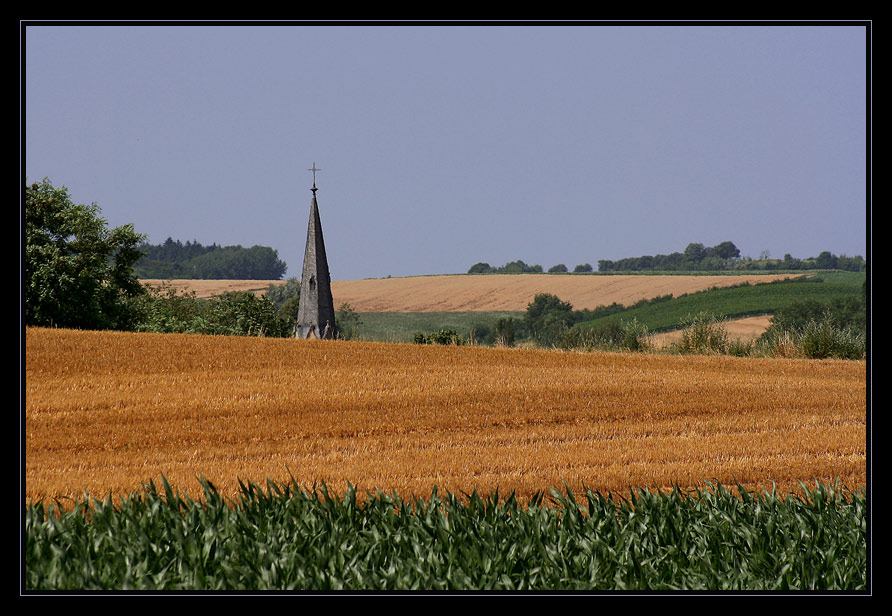 Die Kirche im Dorf