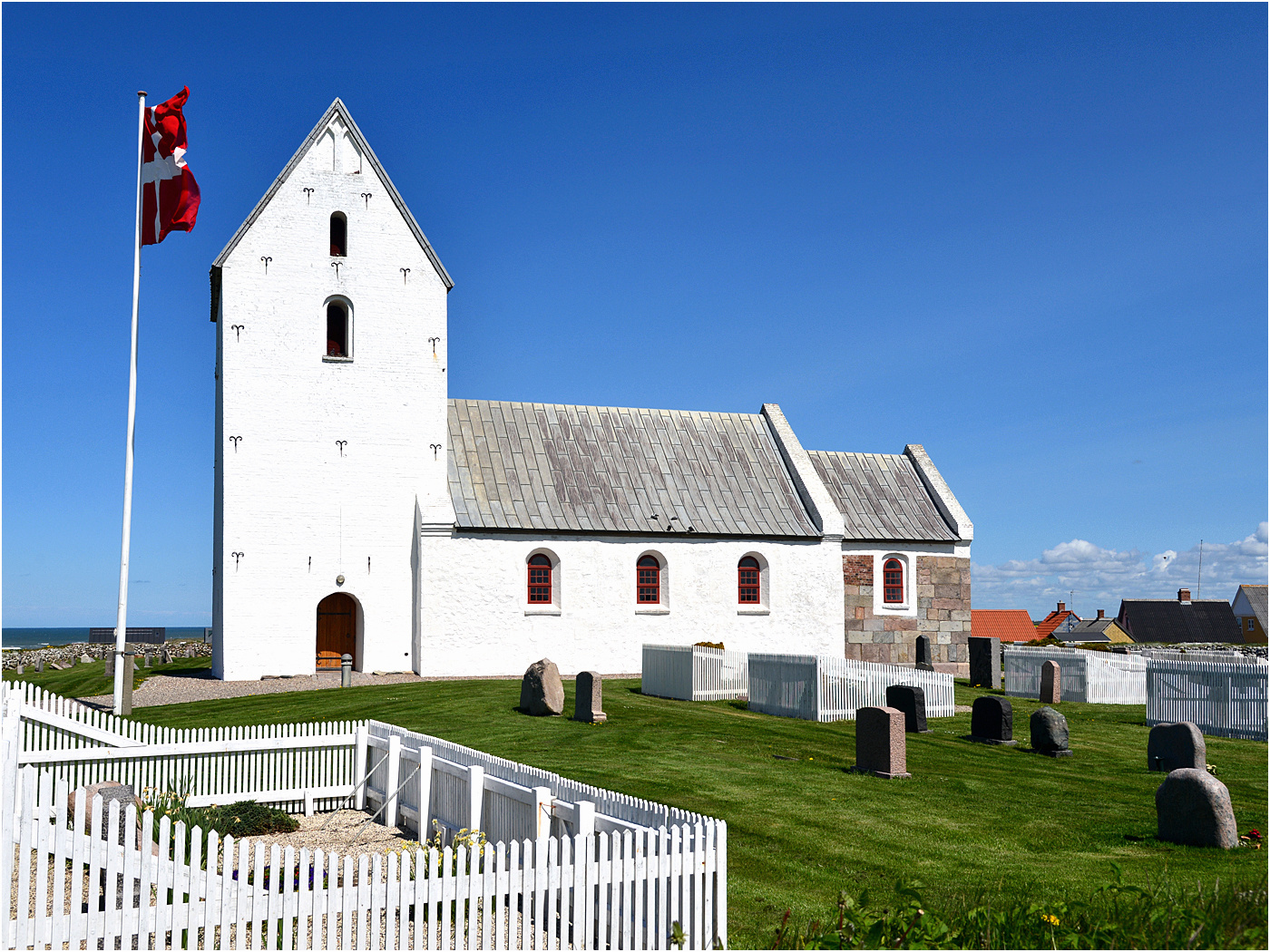 Die Kirche in Bovbjerg