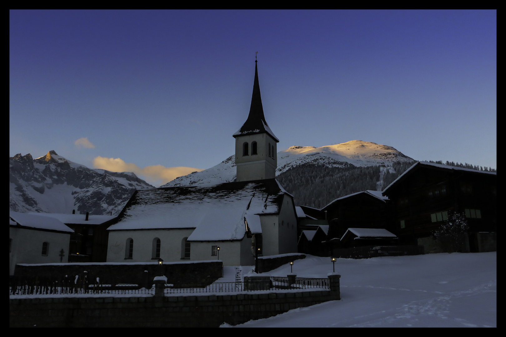 Die Kirche in den Bergen