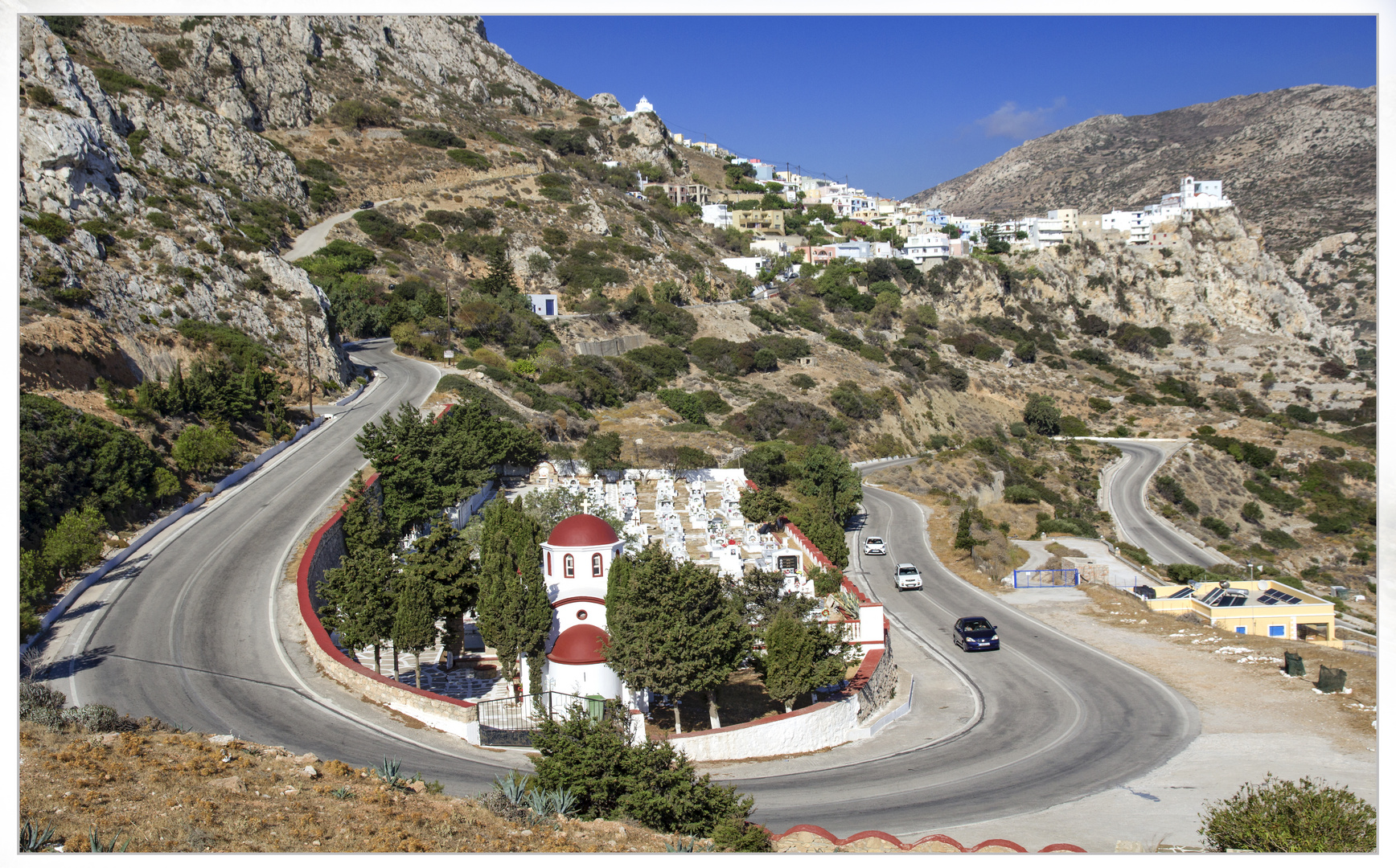 die kirche in der kurfe (karpathos)