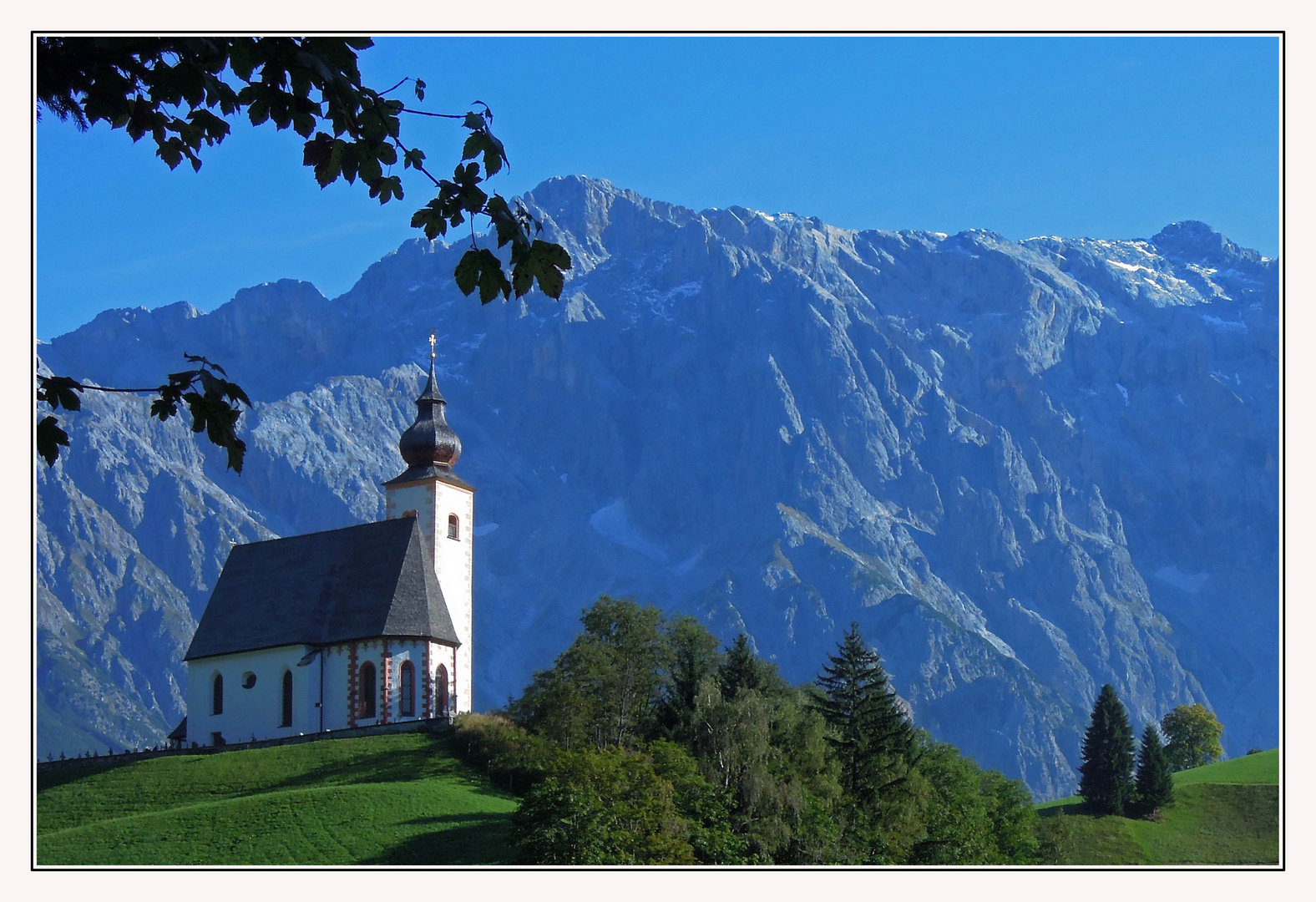 Die Kirche in Dienten am Hochkönig