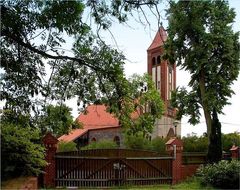 die Kirche in Gröben/Brandenburg