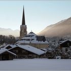 Die Kirche in Partenkirchen.