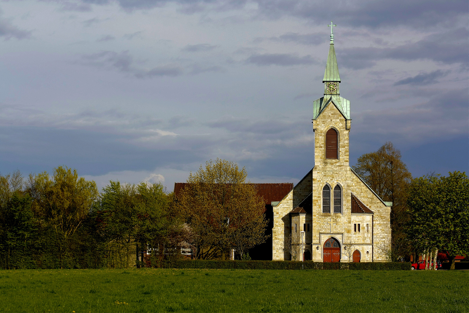 Die Kirche in Pollhagen