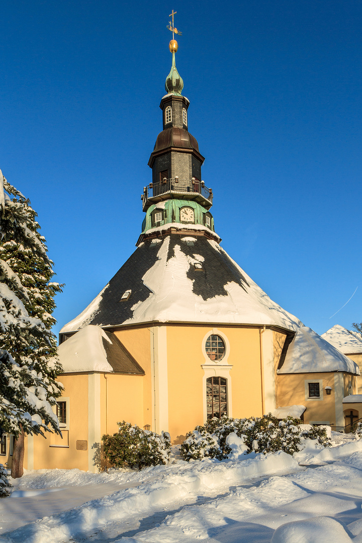 Die Kirche in Seiffen