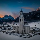 Die Kirche in Sexten (Südtirol)
