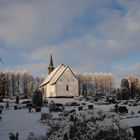 die Kirche in Tolk - Winteransicht
