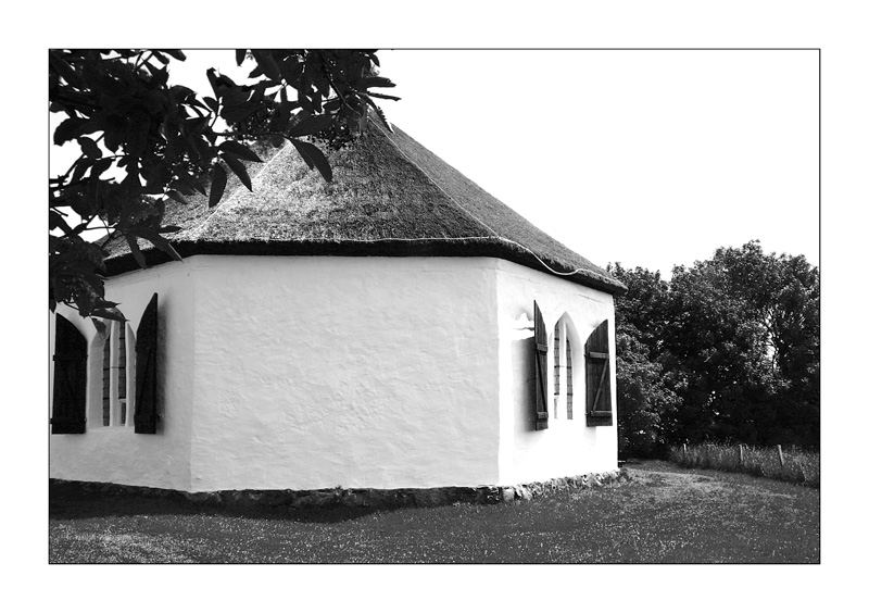 Die Kirche in Vitt ( auf der Insel Rügen)