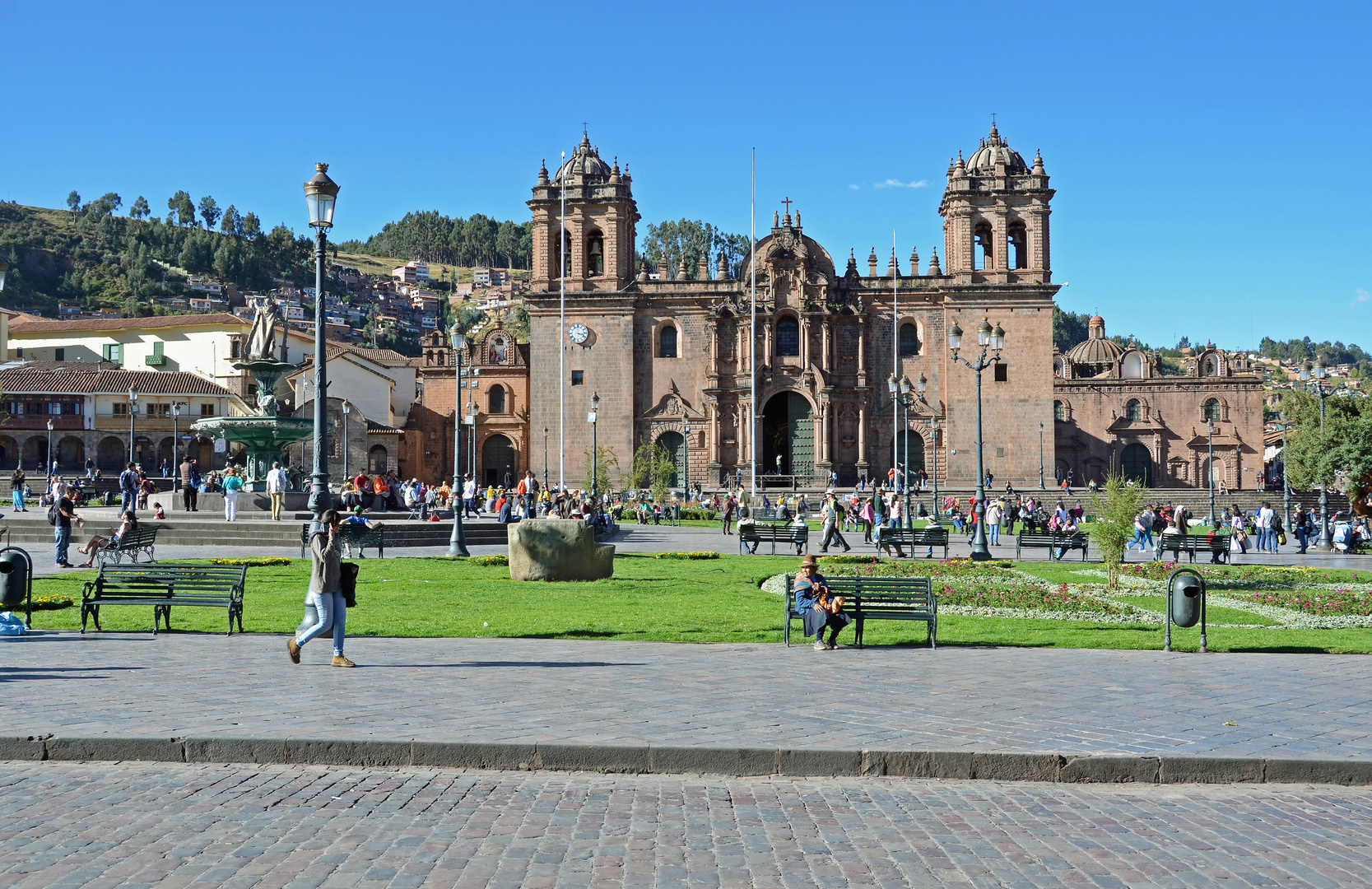 Die Kirche La Compania de Jesus in Cusco