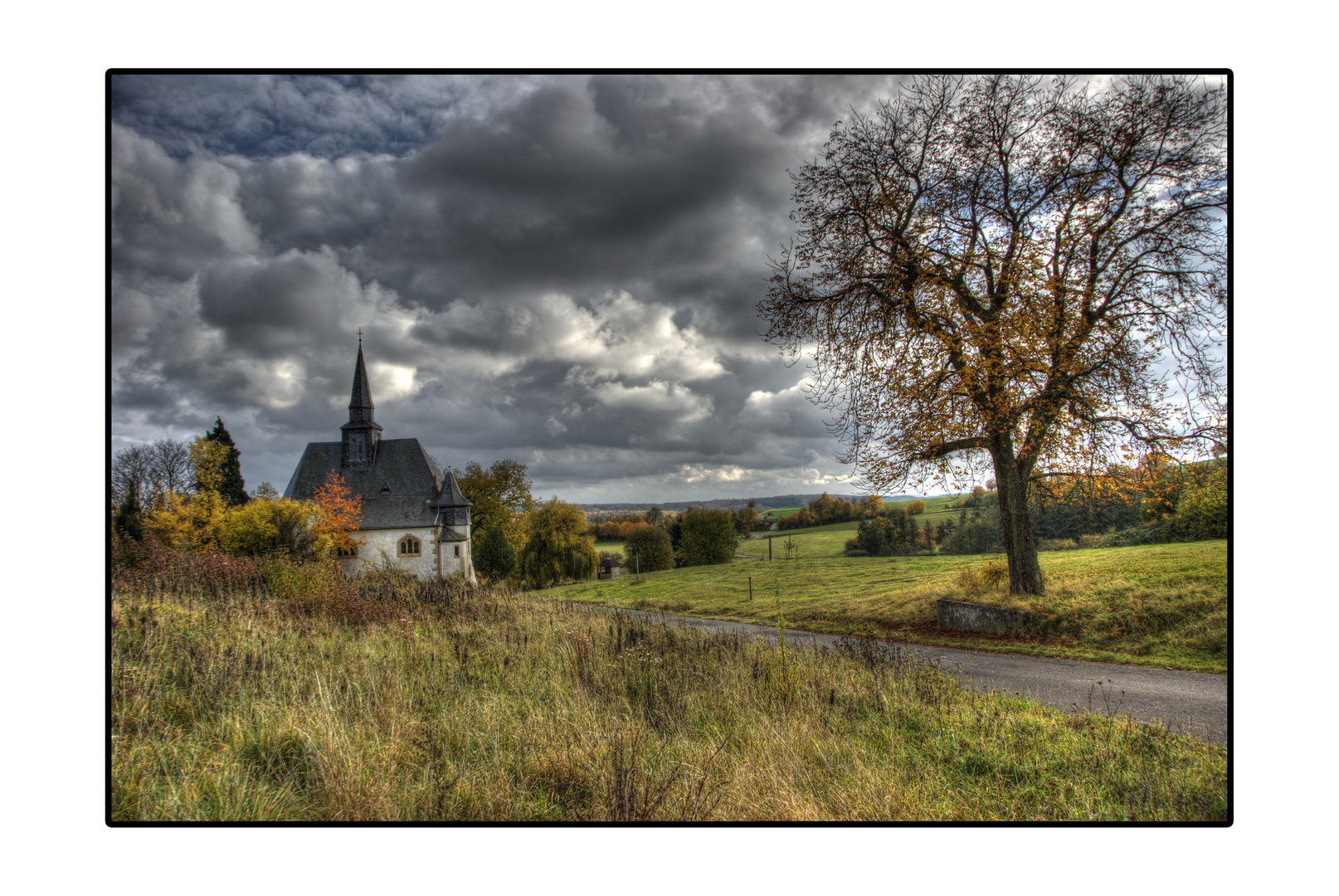 Die Kirche ohne Dorf! Eckweiler.