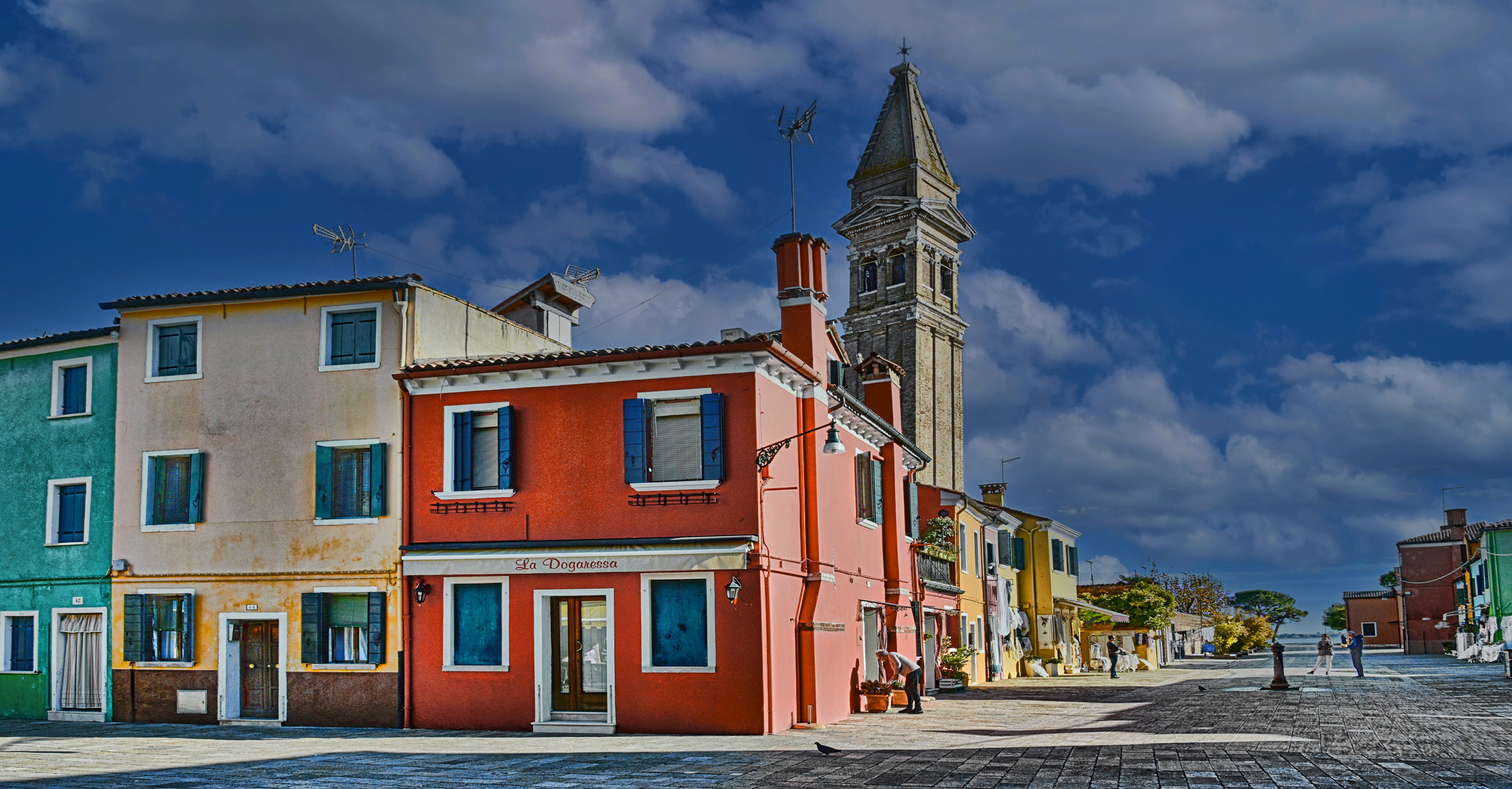 Die Kirche San Martino in Burano