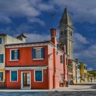 Die Kirche San Martino in Burano