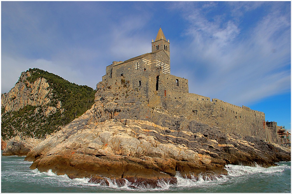 Die Kirche San Pietro in Porto Venere