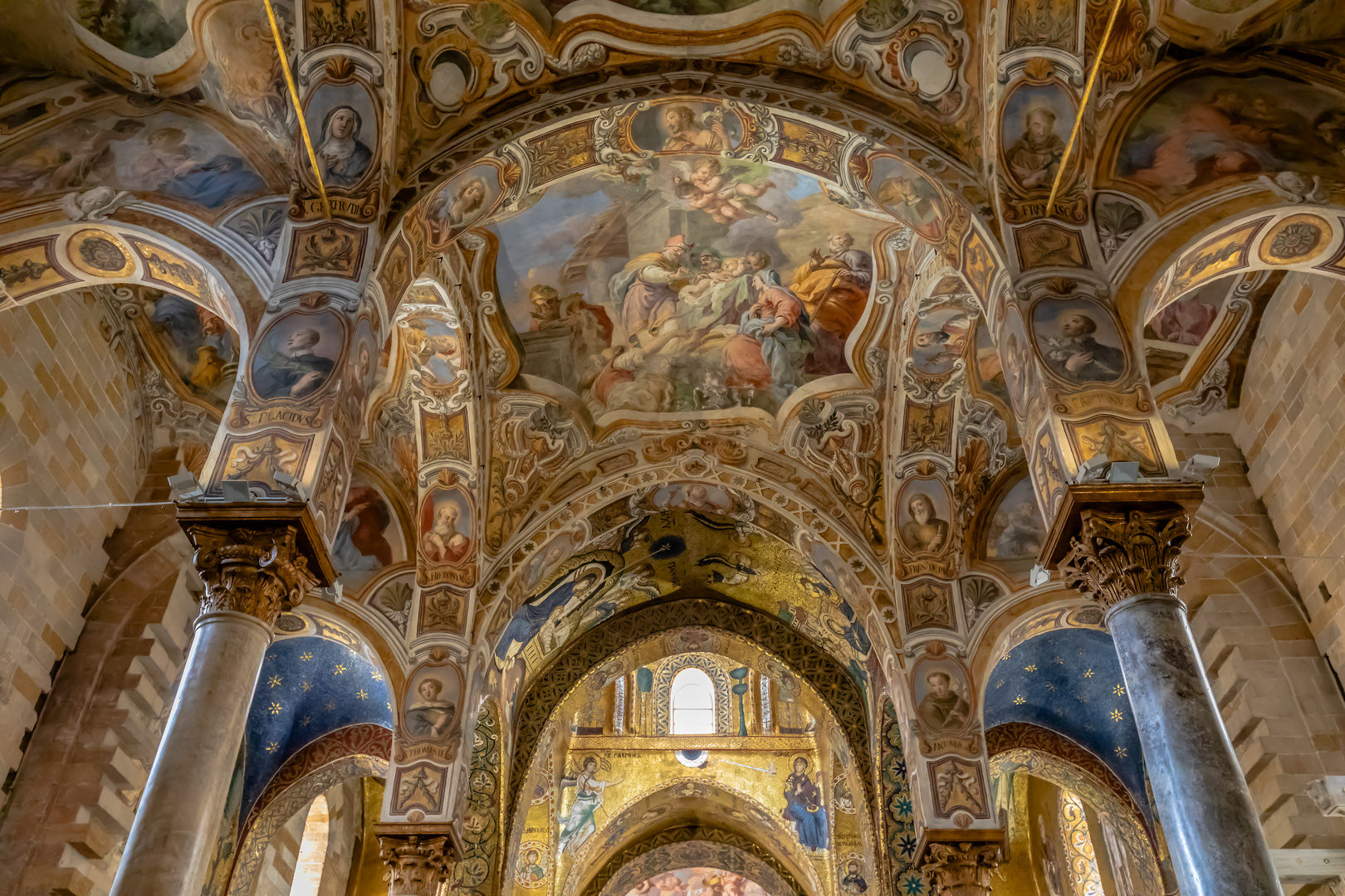 Die Kirche Santa Maria dell`Ammiraglio in Palermo