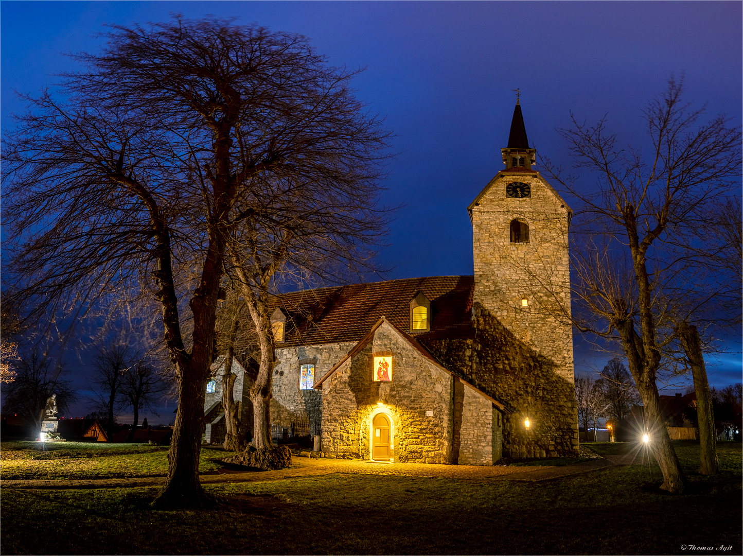 Die Kirche St. Martin in Schlanstedt...