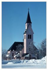 Die Kirche von Arjeplog