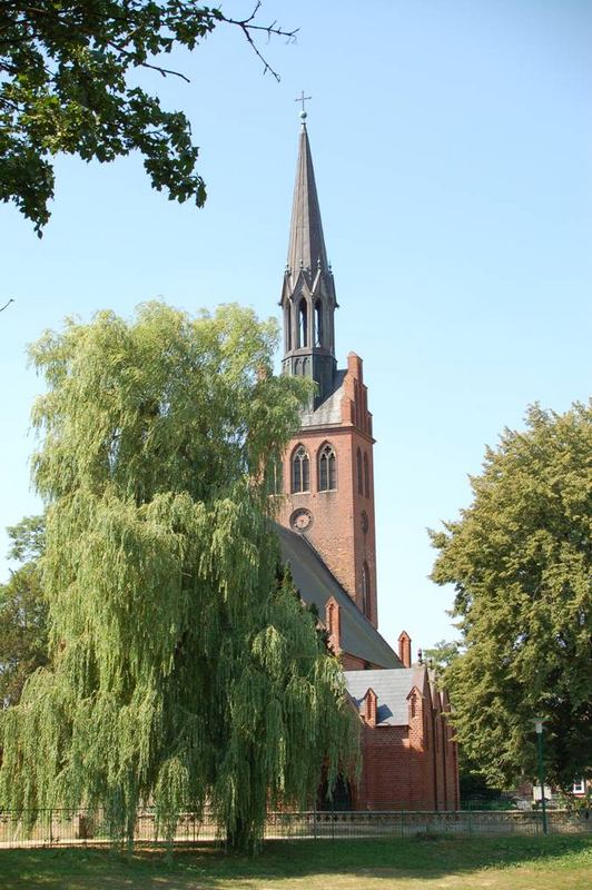 Die Kirche von Basedow